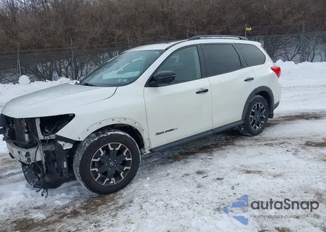 2020 Nissan Pathfinder Sl 4Wd из США, поврежденный, VIN 5N1DR2CM9LC607580